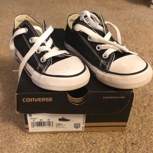 Converse Black size 8 Infant
